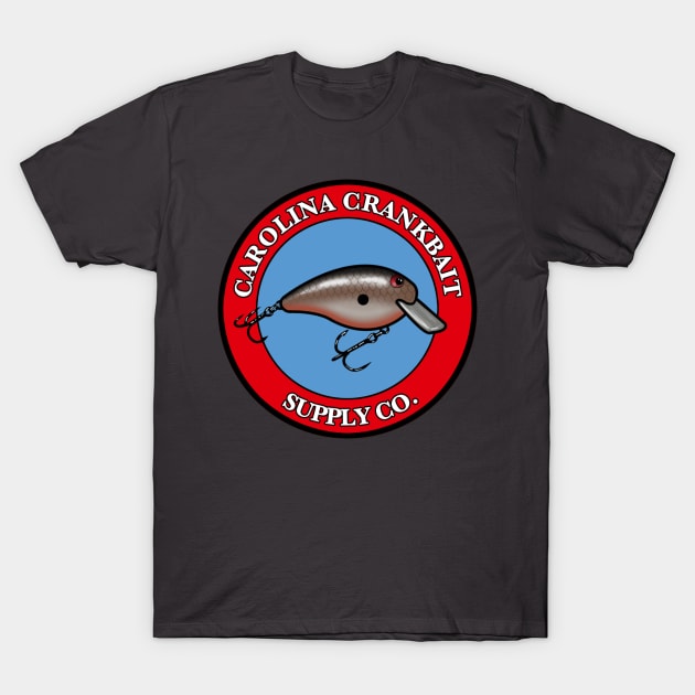 New Carolina Crankbait Supply Co Design T-Shirt by motelshot